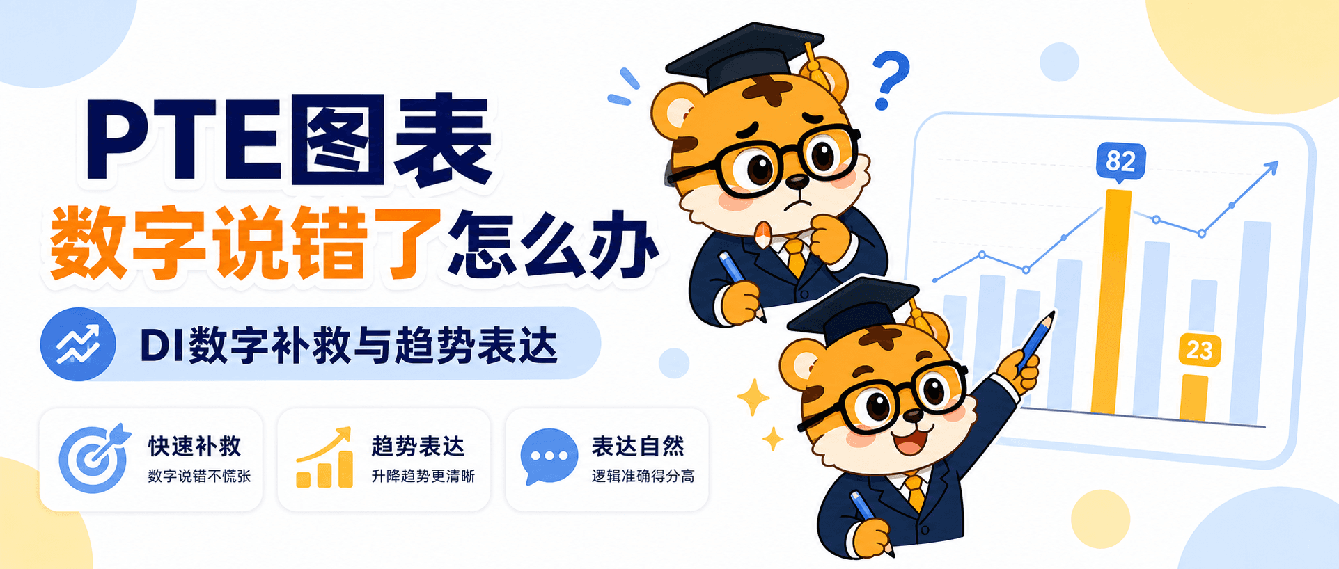 PTE图表数字说错了会低分吗别让一个数字拖垮口语2026