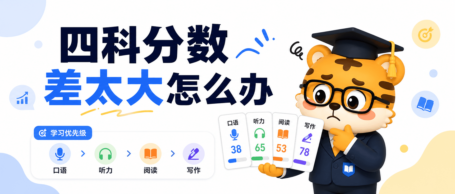 PTE四科分数差太大怎么办按这个顺序补分才稳不慌