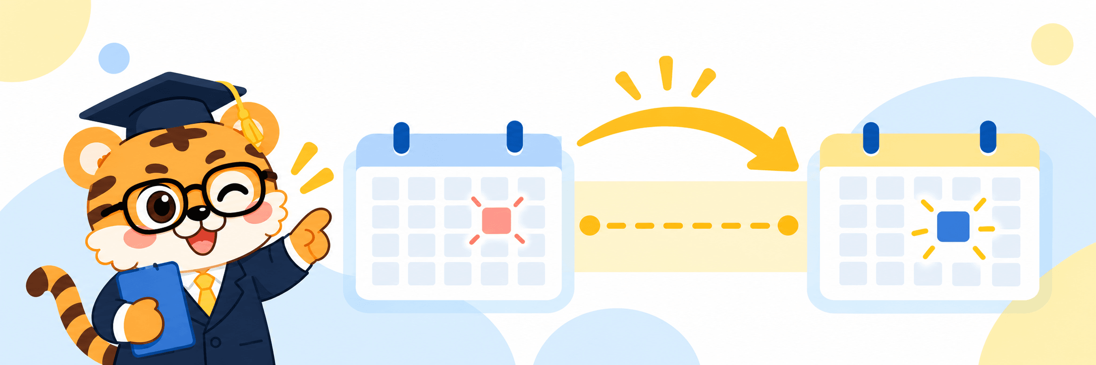 PTE rescheduling timeline