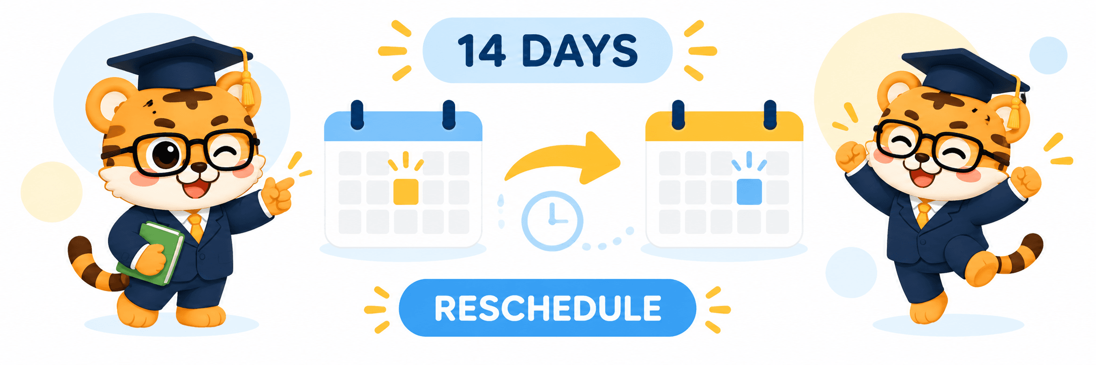 PTE 14-day rescheduling rule