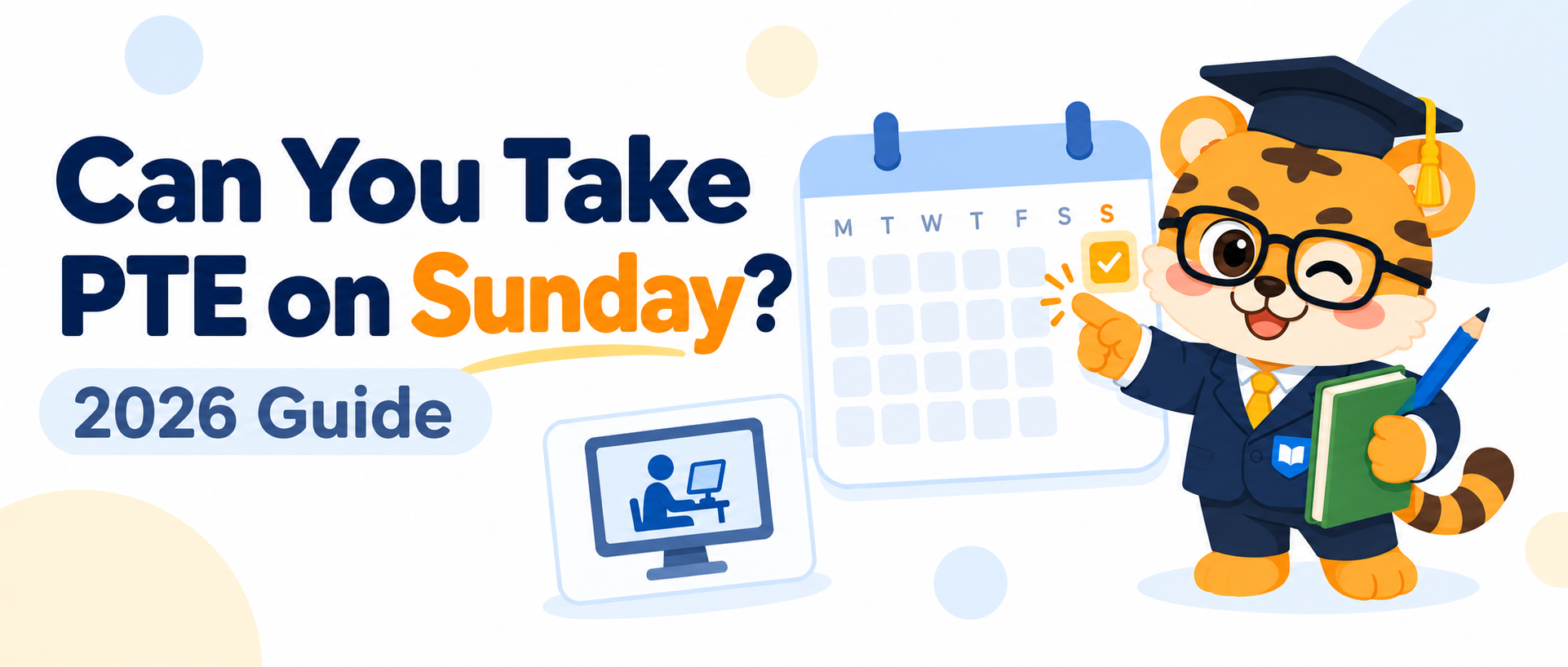 Can You Take the PTE Exam on Sunday? How to Check Weekend Availability [2026 Guide]