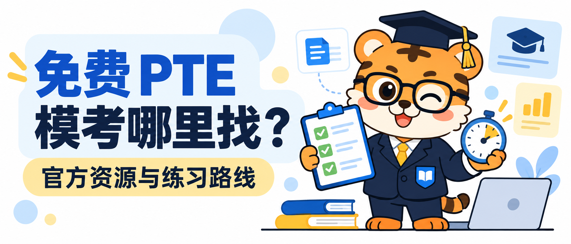 免费 PTE 模考哪里找？官方资源与练习路线 [2026指南]