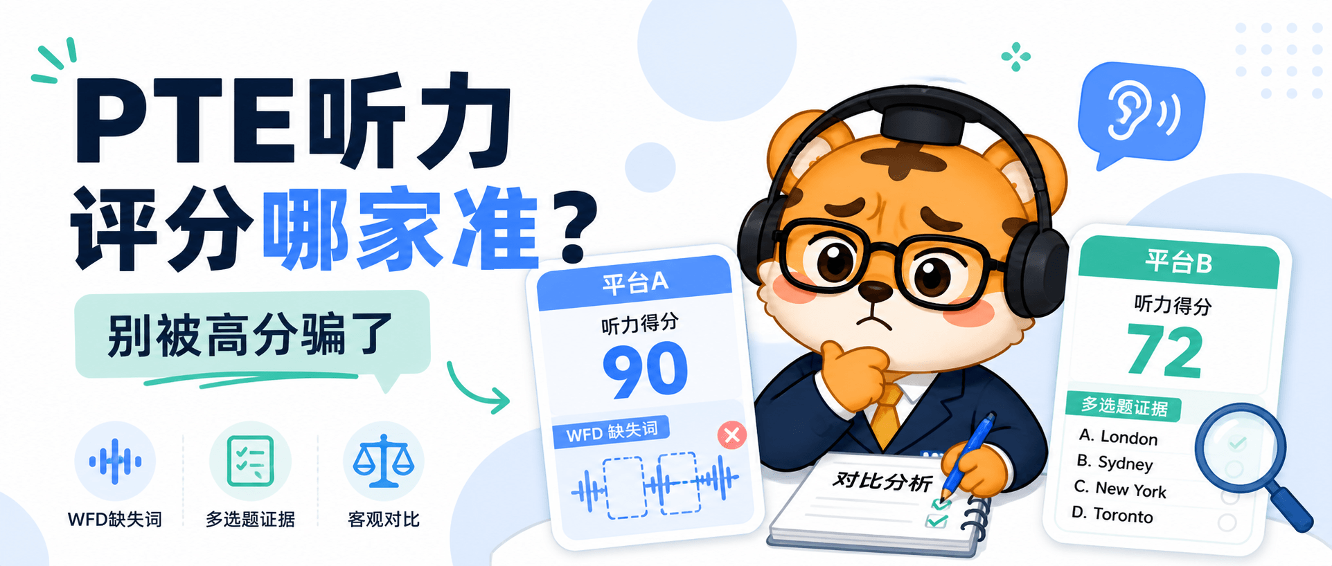 PTE Listening Score Accuracy: Don't Be Fooled by Fake High Scores [2026 Guide]