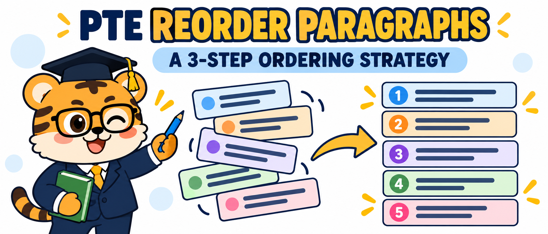 PTE Reorder Paragraphs: How to Find Sentence Order [Step-by-Step]