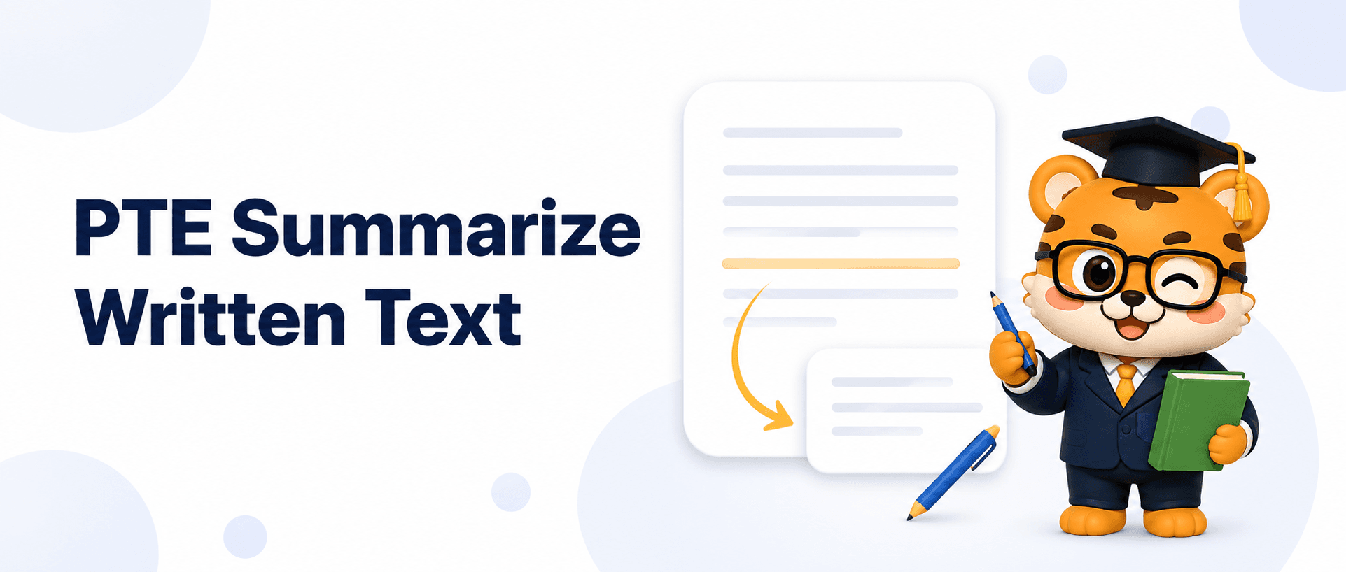 PTE Summarize Written Text: One-Sentence Strategy & Template [Free Template]